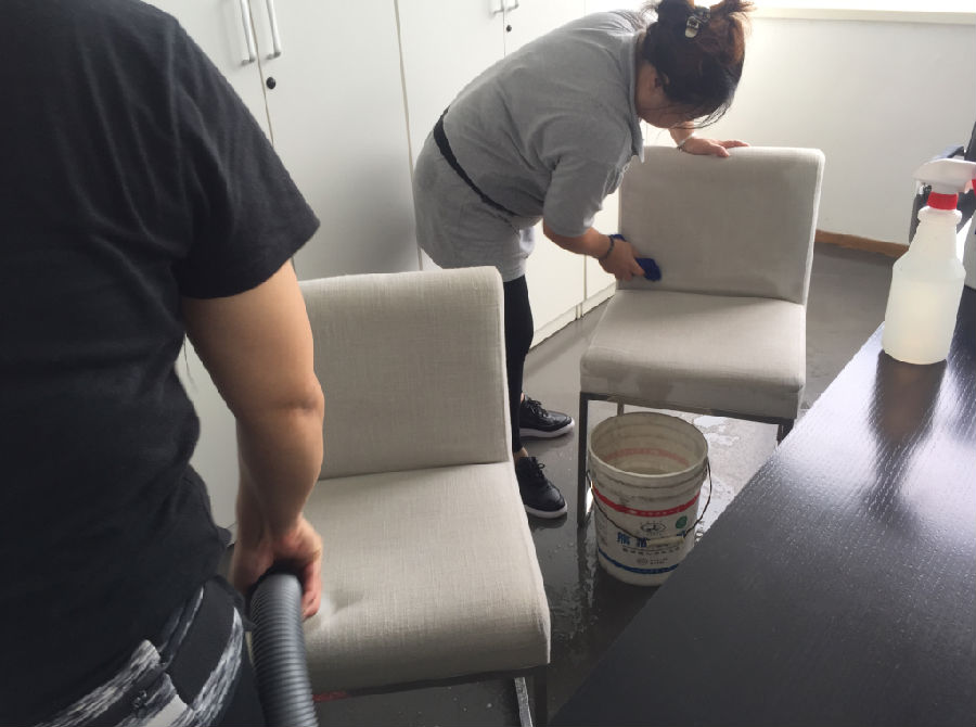 赣州沙发清洗案例